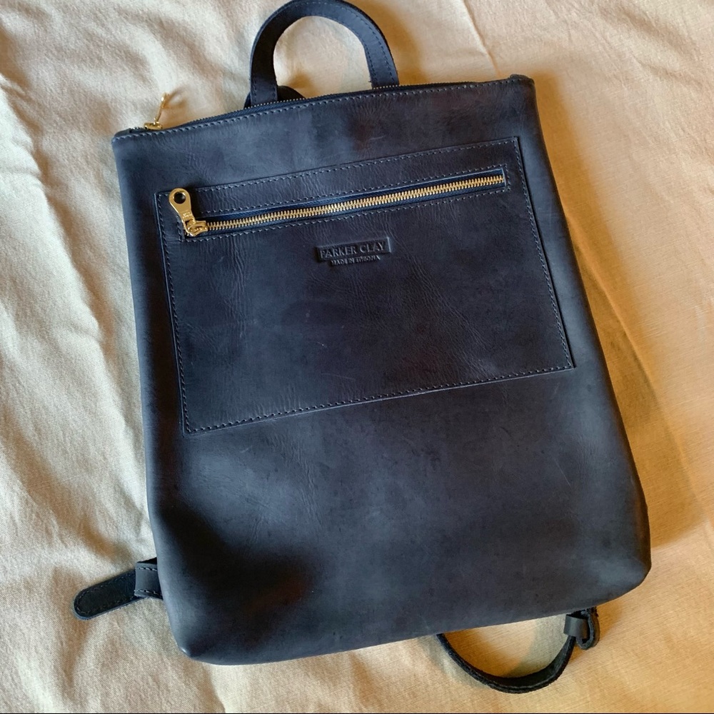 Parker Clay Miramar navy backpack